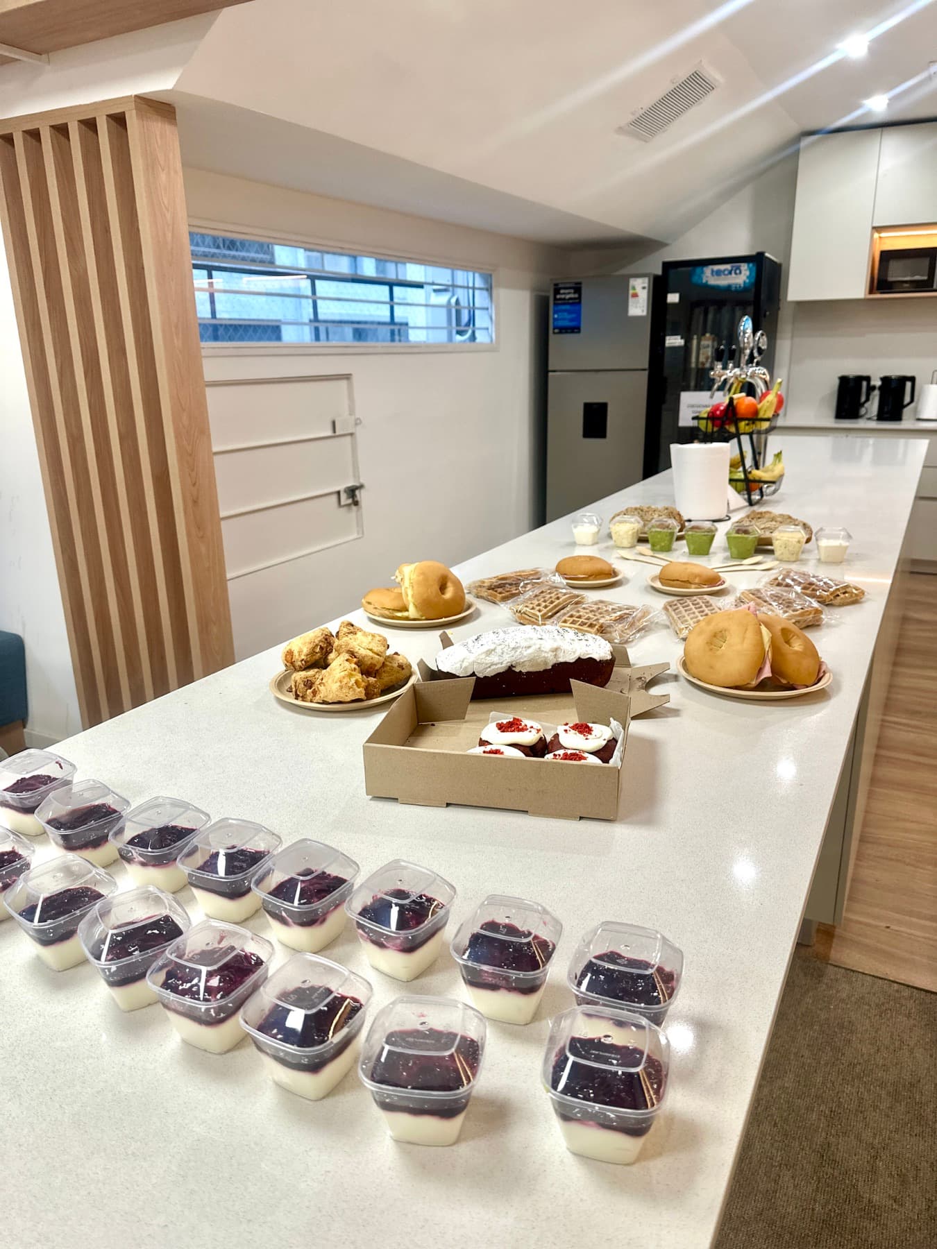 Producción de desayunos en Yafu