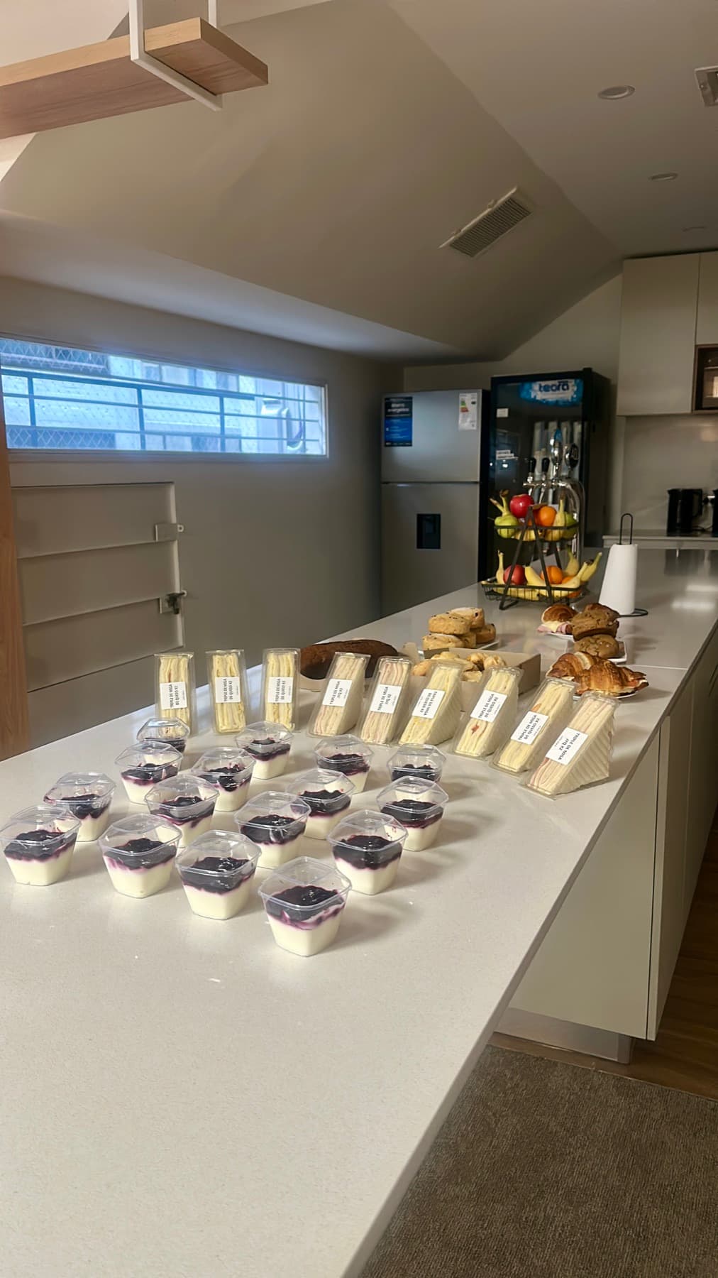 Desayunos listos para salir de Yafu