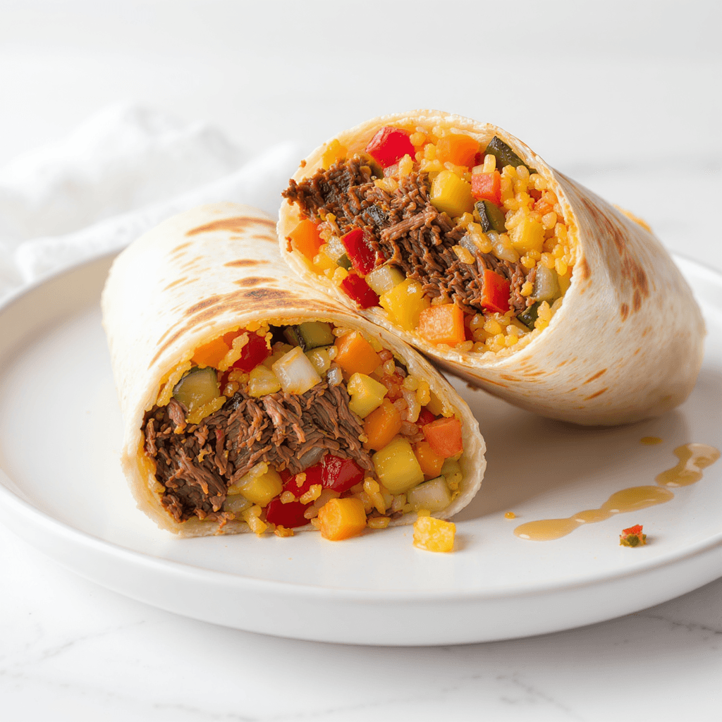 Burrito de Carne (salsa criolla reversionada)