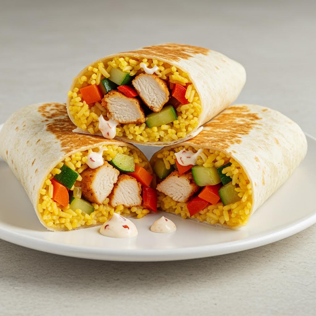 Burrito de pollo