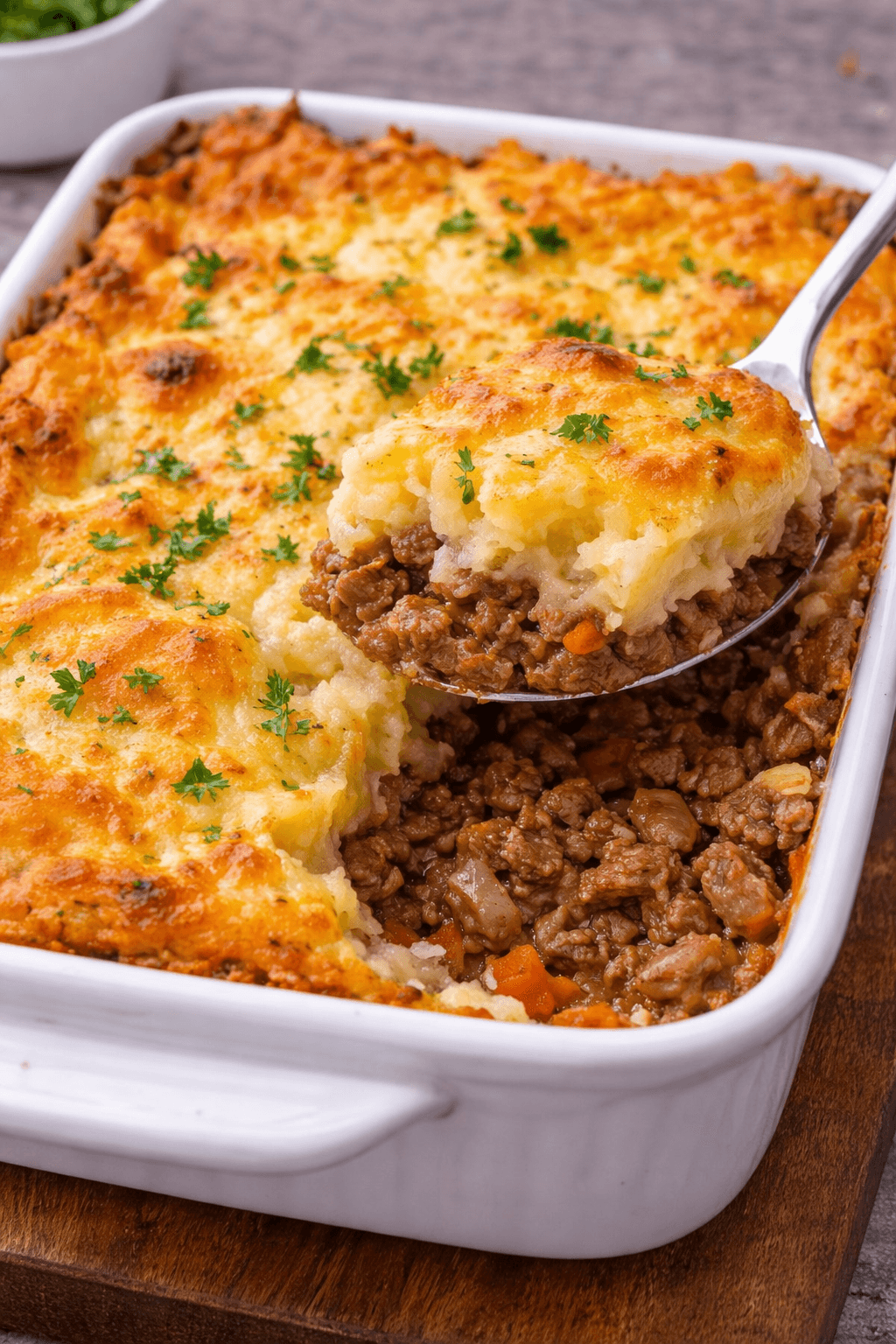 Pastel de papas con ternera y queso