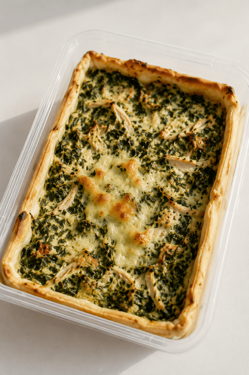 Tarta de Espinaca y Vegetales
